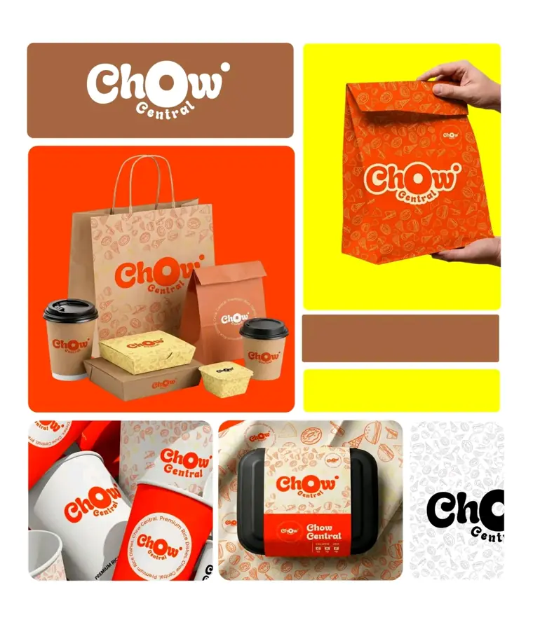 Chow Central brand identity