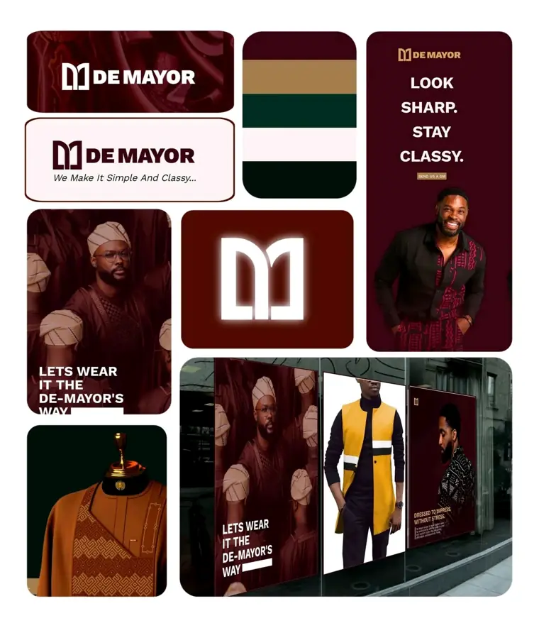 De Mayor brand identity