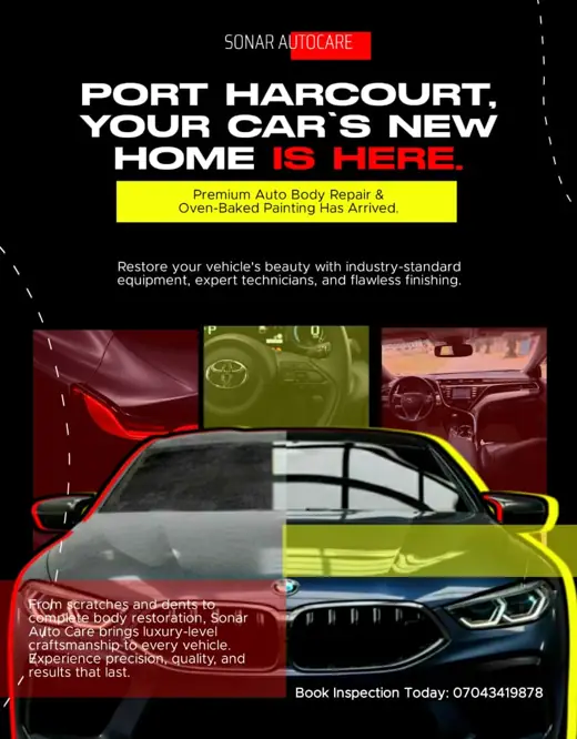 Premium Auto Body Repair, Sonar Autocare design