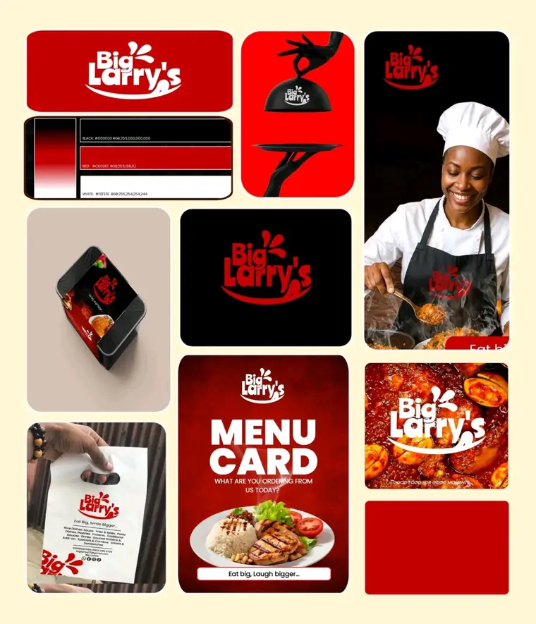 Big Larry’s brand identity